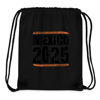 Mexico 2025 Saying - Stanley/Stella Recycled Gym Bag - black - Front