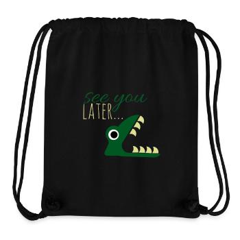 See you later.. - Stanley/Stella Recycled Gym Bag - black - Front
