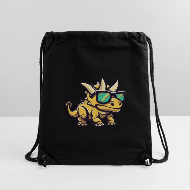 Dinosaur triceratops Cool Comic Stanley/Stella Recycled Gym Bag