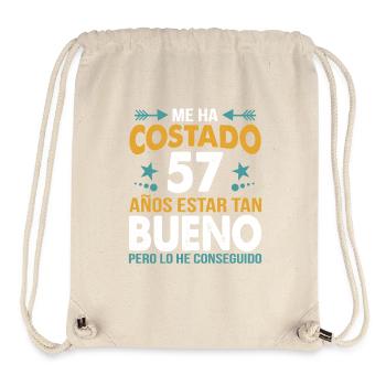 ME HA COSTADO 57 AÑOS ESTAR TAN BUENO - Stanley/Stella Recycled Gym Bag - natural - Front