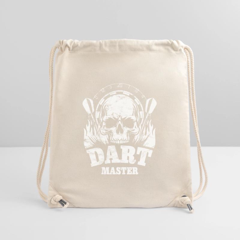 Crâne de fléchettes - Dart Master Sac à cordon recyclé Stanley/Stella