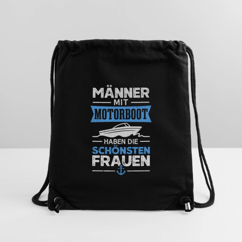 Motorboot Bootfahren Bootsfahrer Boot Stanley/Stella recycelter Gym Bag