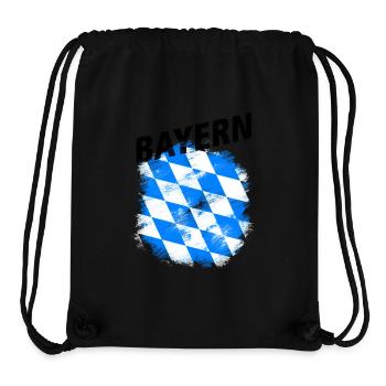Bayern - Stanley/Stella recycelter Gym Bag - Schwarz - Vorne