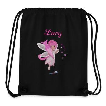 Einschulung Lucy - Stanley/Stella recycelter Gym Bag - Schwarz - Vorne