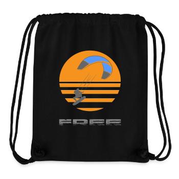 Kitesurf - Stanley/Stella Recycled Gym Bag - black - Front