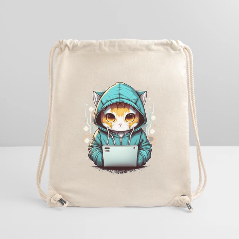 Codage chat Sac à cordon recyclé Stanley/Stella