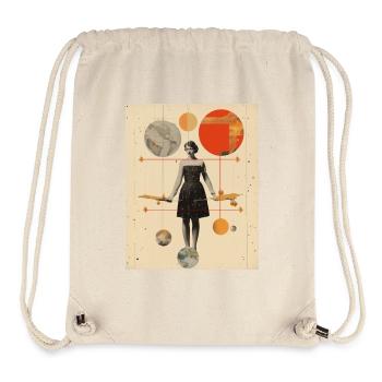 Schütze - Stanley/Stella recycelter Gym Bag - Naturweiß - Vorne