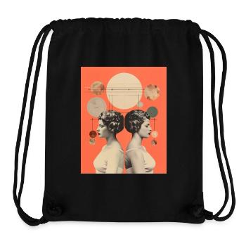 Gemini - Stanley/Stella Recycled Gym Bag - black - Front