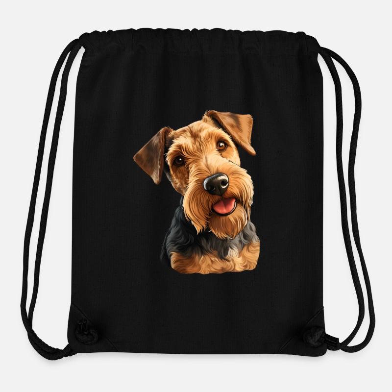 Welsh Terrier - Stanley/Stella Recycled Gym Bag - black