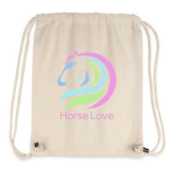 Horse - Stanley/Stella Recycled Gym Bag - natural - Front