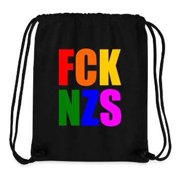 Fck nzs - Stanley/Stella Recycled Gym Bag - black - Front