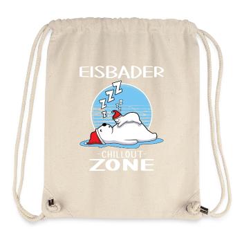 Ice Baths Ice Bath Zone Winter Baths - Stanley/Stella Recycled Gym Bag - natural - Front