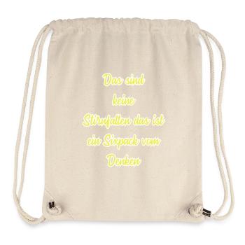 lustige sprüche lehrer - Stanley/Stella recycelter Gym Bag - Naturweiß - Vorne