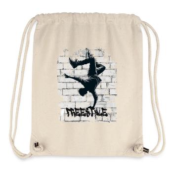 Freestyle - Stanley/Stella recycelter Gym Bag - Naturweiß - Vorne