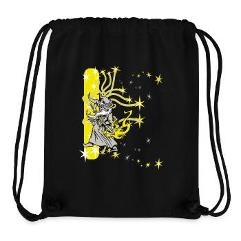 Zauberer - Stanley/Stella recycelter Gym Bag - Schwarz - Vorne