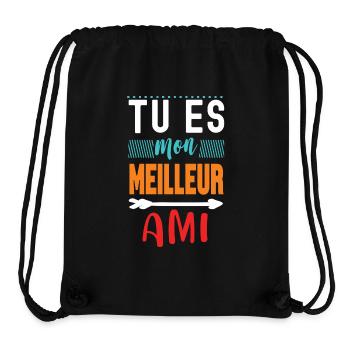 You're my best friend - Stanley/Stella Recycled Gym Bag - black - Front