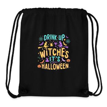 Drink up witches, It is Halloween - Stanley/Stella Recycled Gym Bag - black - Front