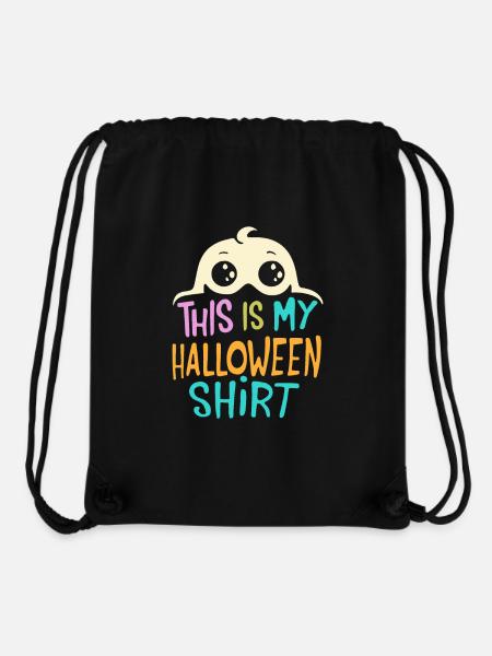 Das ist mein Halloween-Shirt - Stanley/Stella recycelter Gym Bag - Schwarz