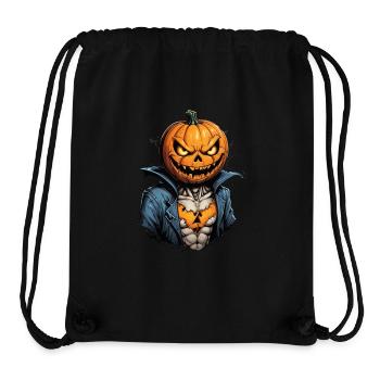 Halloween - Kürbis Grusel zur Walpurgisnacht - Stanley/Stella recycelter Gym Bag - Schwarz - Vorne