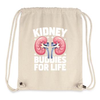 Nierenspender Niere Organspender - Stanley/Stella recycelter Gym Bag - Naturweiß - Vorne