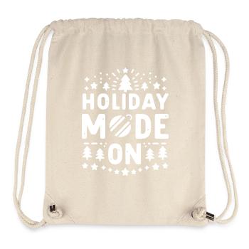 Holiday Mode On - Stanley/Stella Recycled Gym Bag - natural - Front