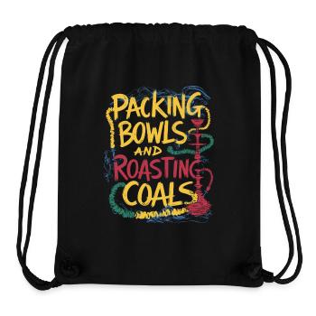 Perfect design for hookah fans - Stanley/Stella Recycled Gym Bag - black - Front