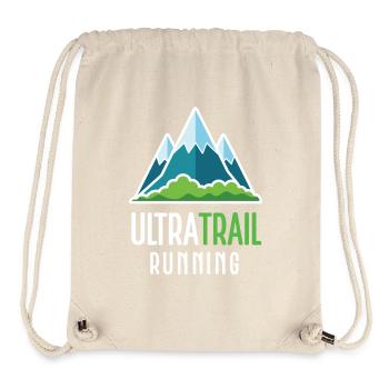 Ultra Trail Running - Sac à cordon recyclé Stanley/Stella - blanc naturel - Devant