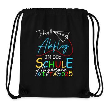 Kita Abgänger 2025 - Stanley/Stella recycelter Gym Bag - Schwarz - Vorne