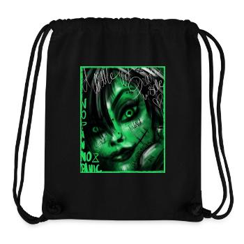 Demonic Girl - Little Death - Stanley/Stella recycelter Gym Bag - Schwarz - Vorne