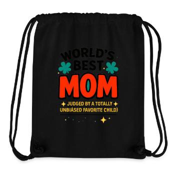 Die beste Mutter der Welt Lustiger Frecher Witz - Stanley/Stella recycelter Gym Bag - Schwarz - Vorne