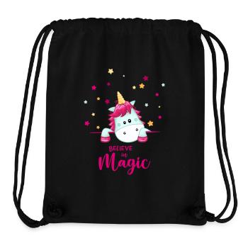Einhorn Magie - Stanley/Stella recycelter Gym Bag - Schwarz - Vorne