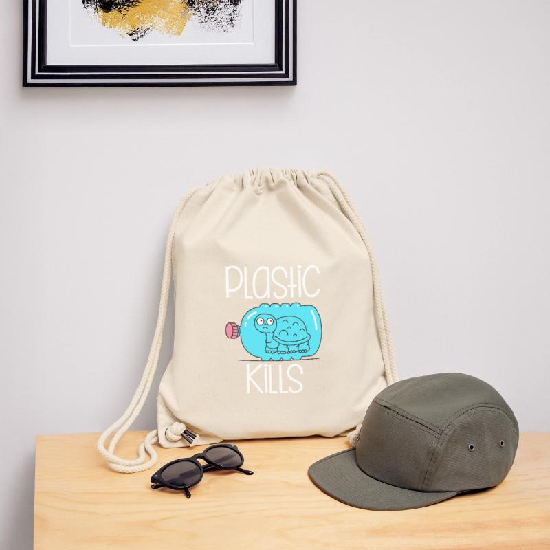 Plastic Kills Stanley/Stella Recycled Gym Bag