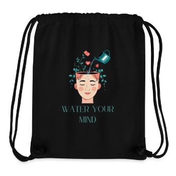 Creative Mental Water Care Design - Stanley/Stella Recycled Gym Bag - black - Front