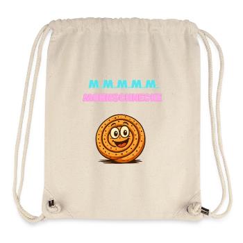 Mohnschnecke Cartoon – Fröhlicher Roll-Charme - Stanley/Stella recycelter Gym Bag - Naturweiß - Vorne