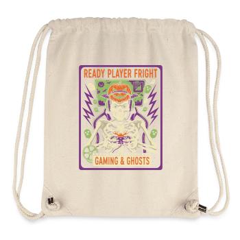 Gaming & Ghosts Skeleton - Stanley/Stella Recycled Gym Bag - natural - Front