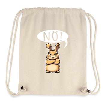 Lower Austria Funny Easter Bunny Cool Easter Bunny Easter Shirt - Stanley/Stella Recycled Gym Bag - natural - Front