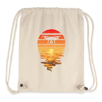 I've had enough, I'm going to fly a drone - Stanley/Stella Recycled Gym Bag - natural - Front