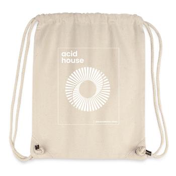 acid house music poster - Stanley/Stella Recycled Gym Bag - natural - Front