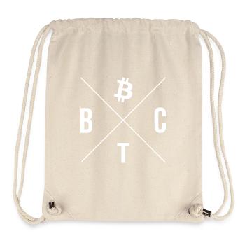 Bitcoin - 21 Million - Cryptocurrency - Stanley/Stella recycelter Gym Bag - Naturweiß - Vorne