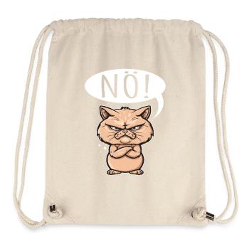 sowas von nö - katze sagt nein - Stanley/Stella recycelter Gym Bag - Naturweiß - Vorne