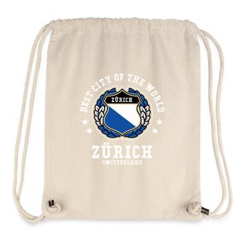 Zürich - Stanley/Stella recycelter Gym Bag - Naturweiß - Vorne