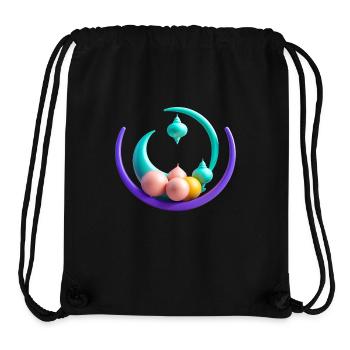 Ramadan Gift Eid Mubarak Islam Allah Muslim - Stanley/Stella Recycled Gym Bag - black - Front