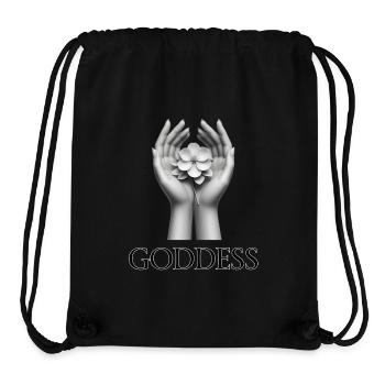 GODDESS (subtitle) #003 - Stanley/Stella Recycled Gym Bag - black - Front