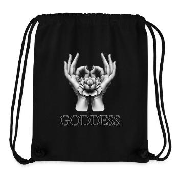GODDESS (subtitle) #017 - Stanley/Stella Recycled Gym Bag - black - Front