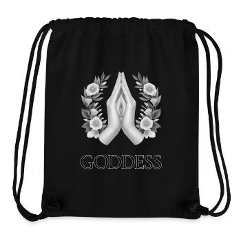 GODDESS (subtitle) #064 - Stanley/Stella Recycled Gym Bag - black - Front