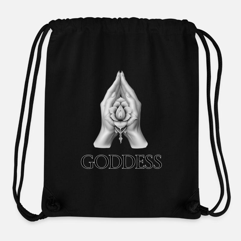 GODDESS (subtitle) #062 - Stanley/Stella Recycled Gym Bag - black