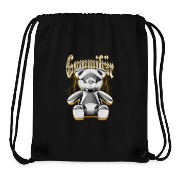 Gummibär - Stanley/Stella recycelter Gym Bag - Schwarz - Vorne