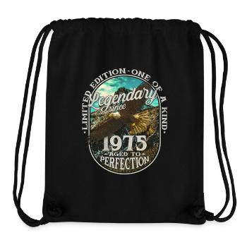 Legendary since 1975 - Stanley/Stella Recycled Gym Bag - black - Front