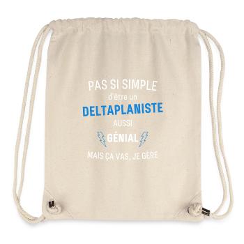 Großartiger Deltaplanist - Stanley/Stella recycelter Gym Bag - Naturweiß - Vorne