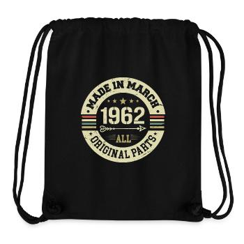 Legendary since March 1962 - Stanley/Stella Recycled Gym Bag - black - Front